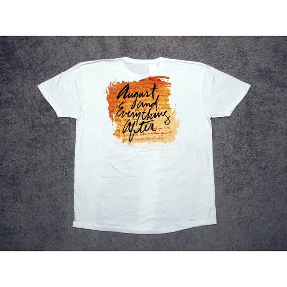 Counting Crows August & Everything After album cover white t-shirt men's sz XXL - Picture 4 of 6